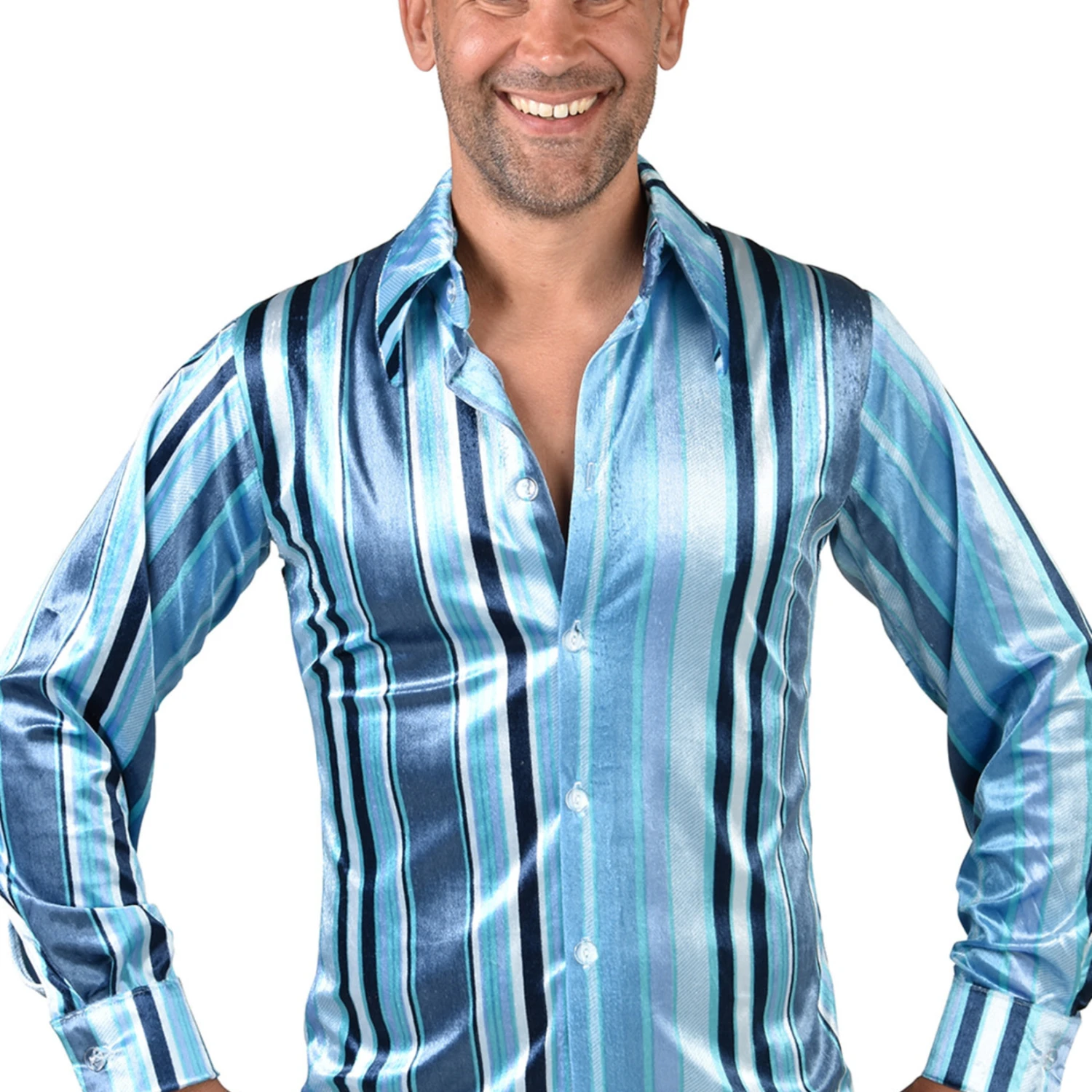 70's Hemd Streep 2 70's Hemd Streep - Afbeelding 2