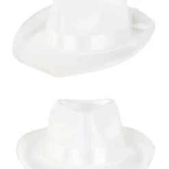 Al Capone Satijn Wit