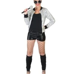 Bomber Jas - Zilver - One Size