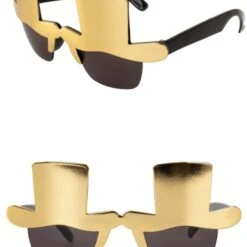 Bril Tophat Goud