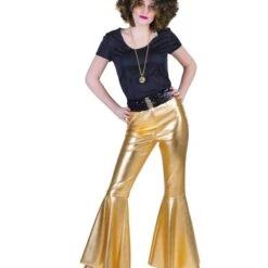 Disco Fever Pants Goud Dames