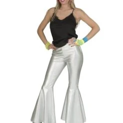 Disco Fever Pants Zilver Dames