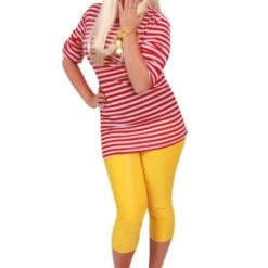 Dorustrui Rood/Wit Luxe Lange Mouw Unisex