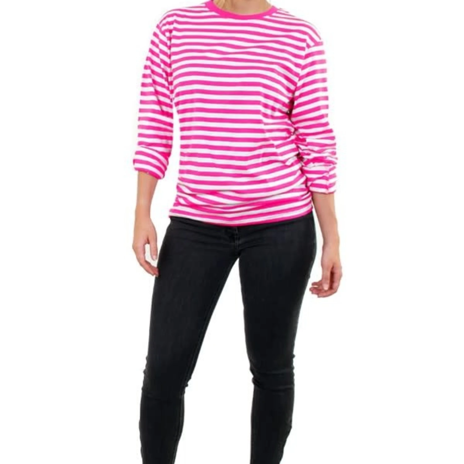 Dorustrui Roze/wit Lange Mouw - Kids 1 Dorustrui Roze/wit Lange Mouw - Kids