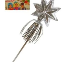 Feeënstaf Zilver Met Franje