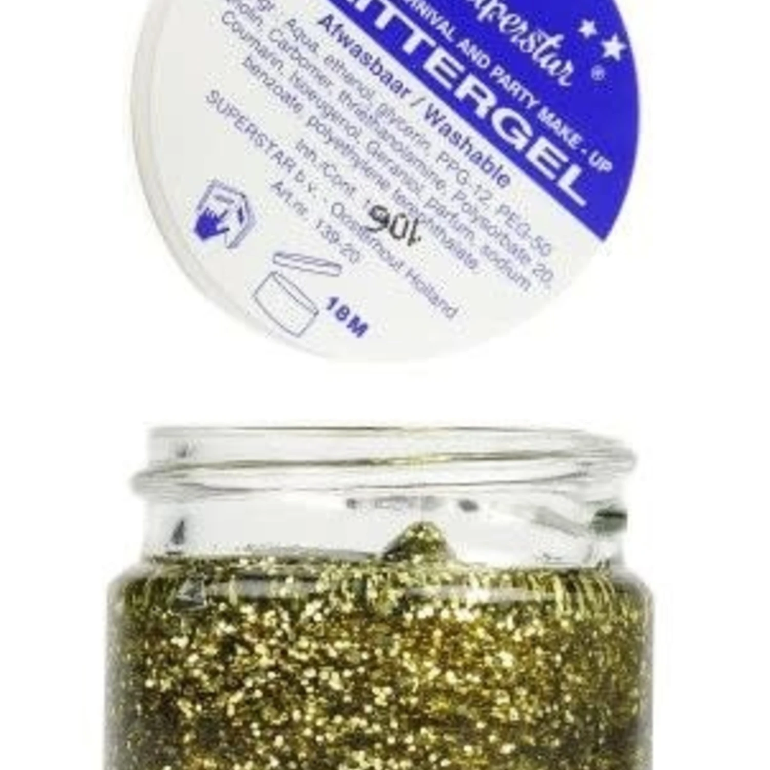 Gel Superstar Glitter (huid&haar) 2 Gel Superstar Glitter (huid&haar) - Afbeelding 2