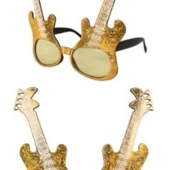 Gitaarbril - Metallic Goud
