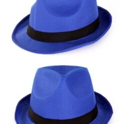 Gleufhoedje Met Zwarte Band -Bazaar Ple4 Winkel bazaar ple4 gleufhoedje met zwarte band 2