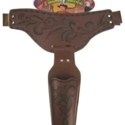 Holster Wild West Enkel Bruin 115 Cm Voor Volwassenen