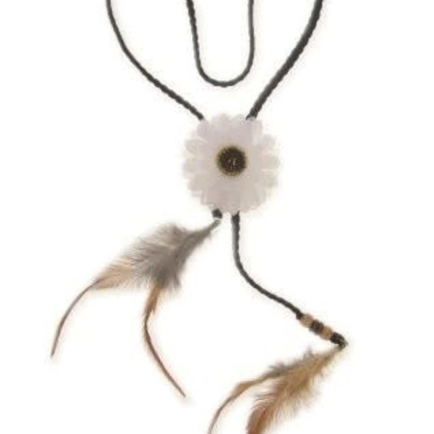 Hoofdband Met Bloem En Veren 2 Hoofdband Met Bloem En Veren - Afbeelding 2