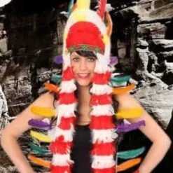 Indianentooi Met 2 Lange Staarten Brandveilig