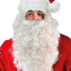 Kerstman Pruik Met Baard