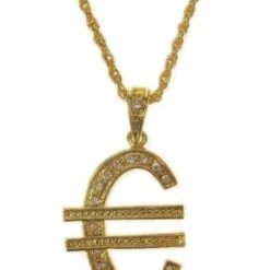 Ketting Euro Groot Goud