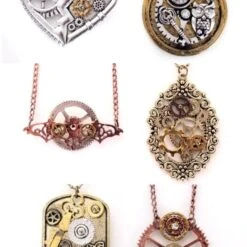 Ketting Steampunk 6 Assorti