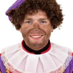 Kraag Katoen Met Kant Wit / Piet