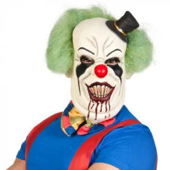 Latex Hoofdmasker Horror Clown Deluxe