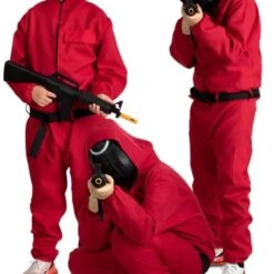 Overall Koreaans Spel Rood