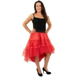 Petticoat Schuin Aflopend Dames