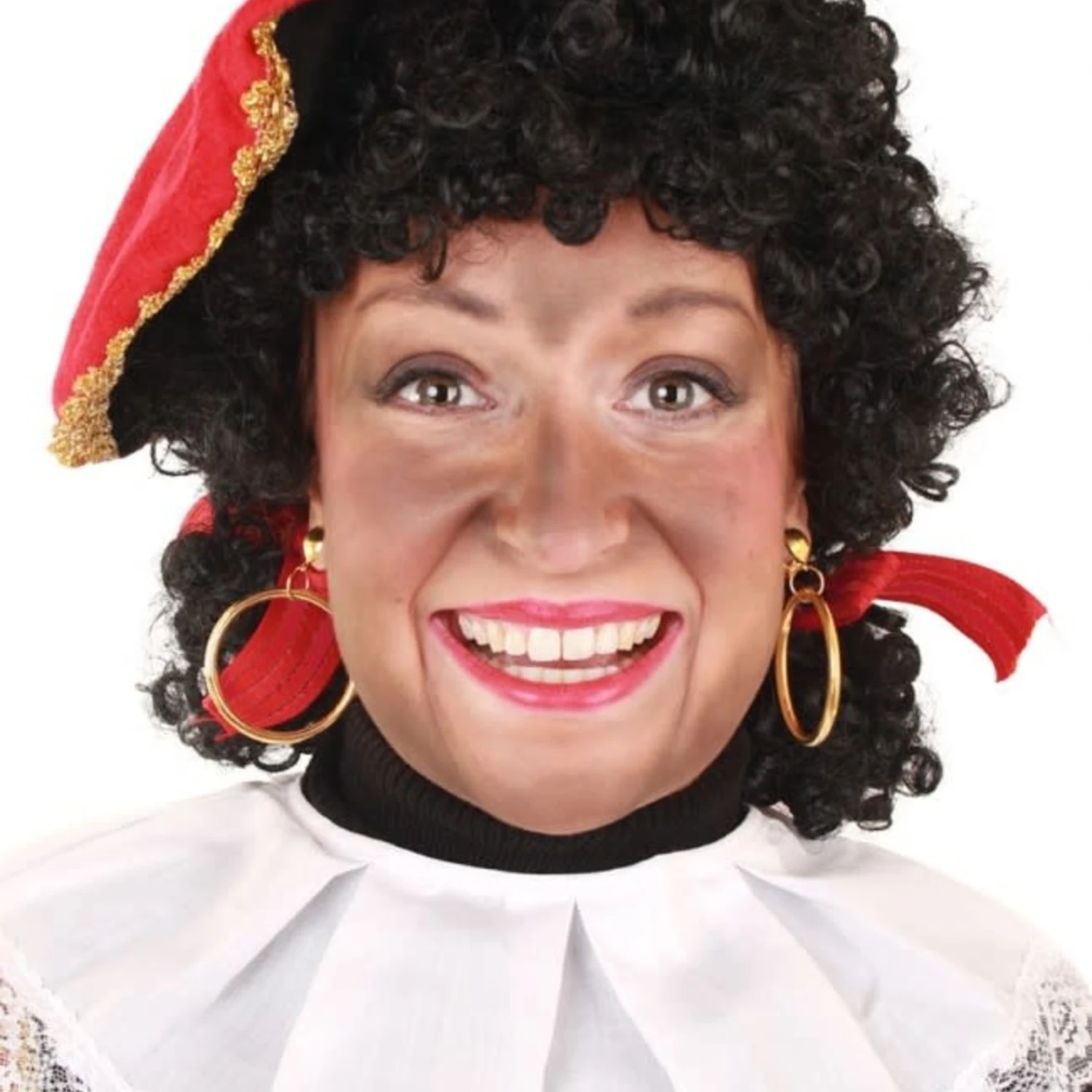 Piet Krul Verstelbare Kap Zwart Met Staartjes 1 Piet Krul Verstelbare Kap Zwart Met Staartjes