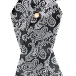 Plastron Deluxe Donkergrijs