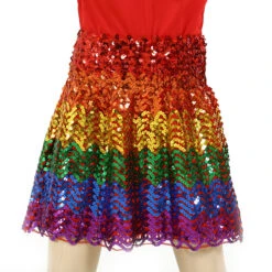 Rainbow Rokje Pailletten