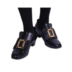 Schoengesp Zwart (paar)