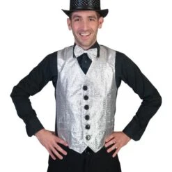 Show Biz Vest Zilver