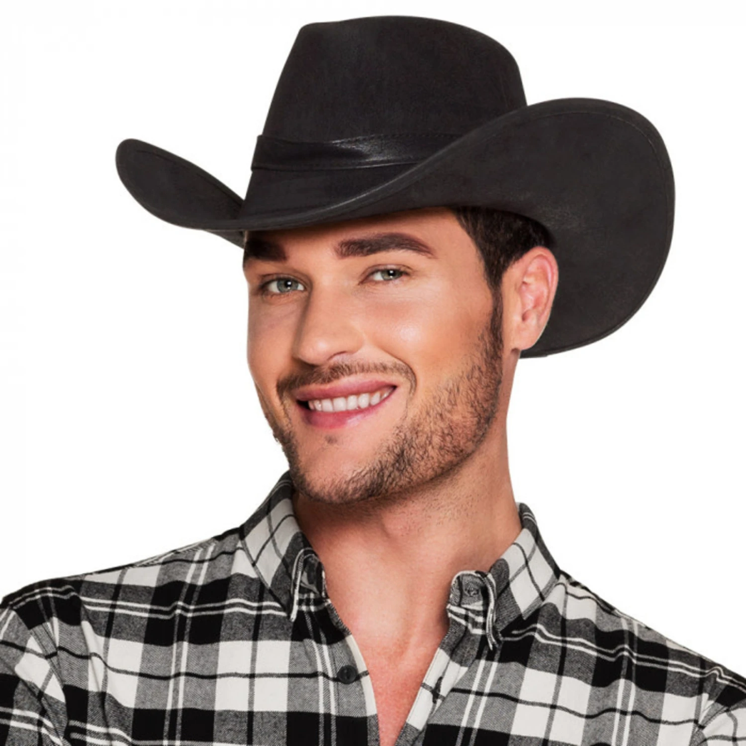 St. Hoed Wyoming - Leatherlook 2 St. Hoed Wyoming - Leatherlook - Afbeelding 2