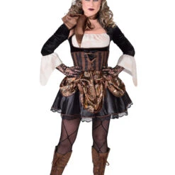 Steampunk 1900 - Korte Jurk