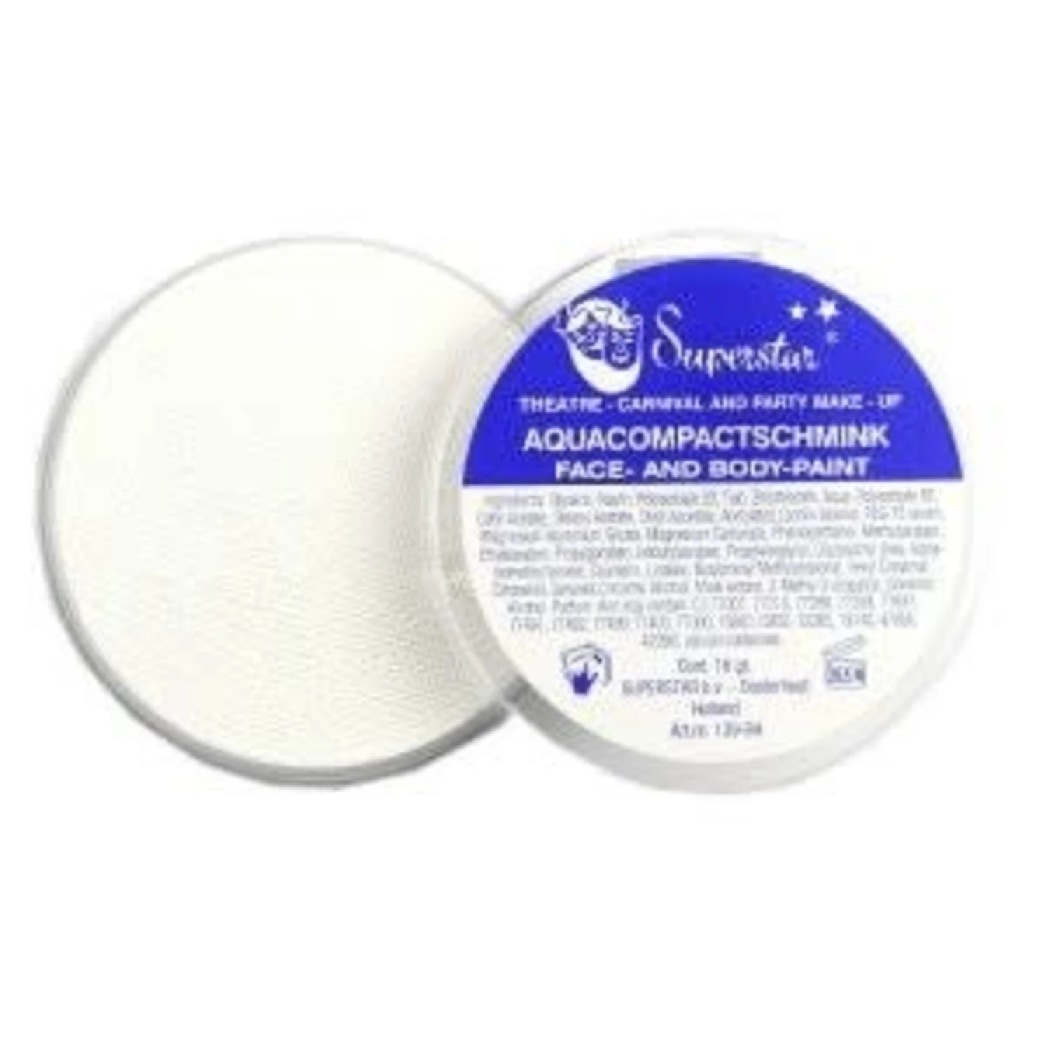 Superstar 16 Gram Colour White - Schmink 1 Superstar 16 Gram Colour White - Schmink