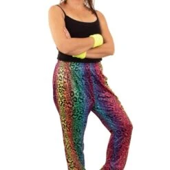 Trainingsbroek Neon Panter Unisex -Bazaar Ple4 Winkel bazaar ple4 trainingsbroek neon panter unisex 2