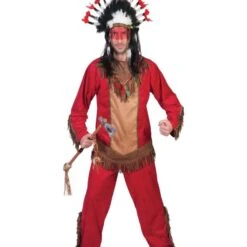 FUNNY FASHION Red Hawk Man