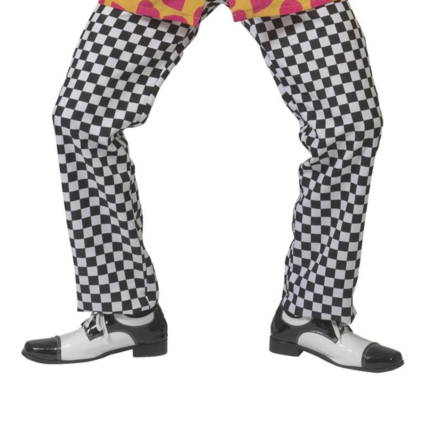 Geruite Broek - Zwart / Wit 1 Geruite Broek - Zwart / Wit