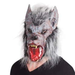 Latex Hoofdmasker Weerwolf