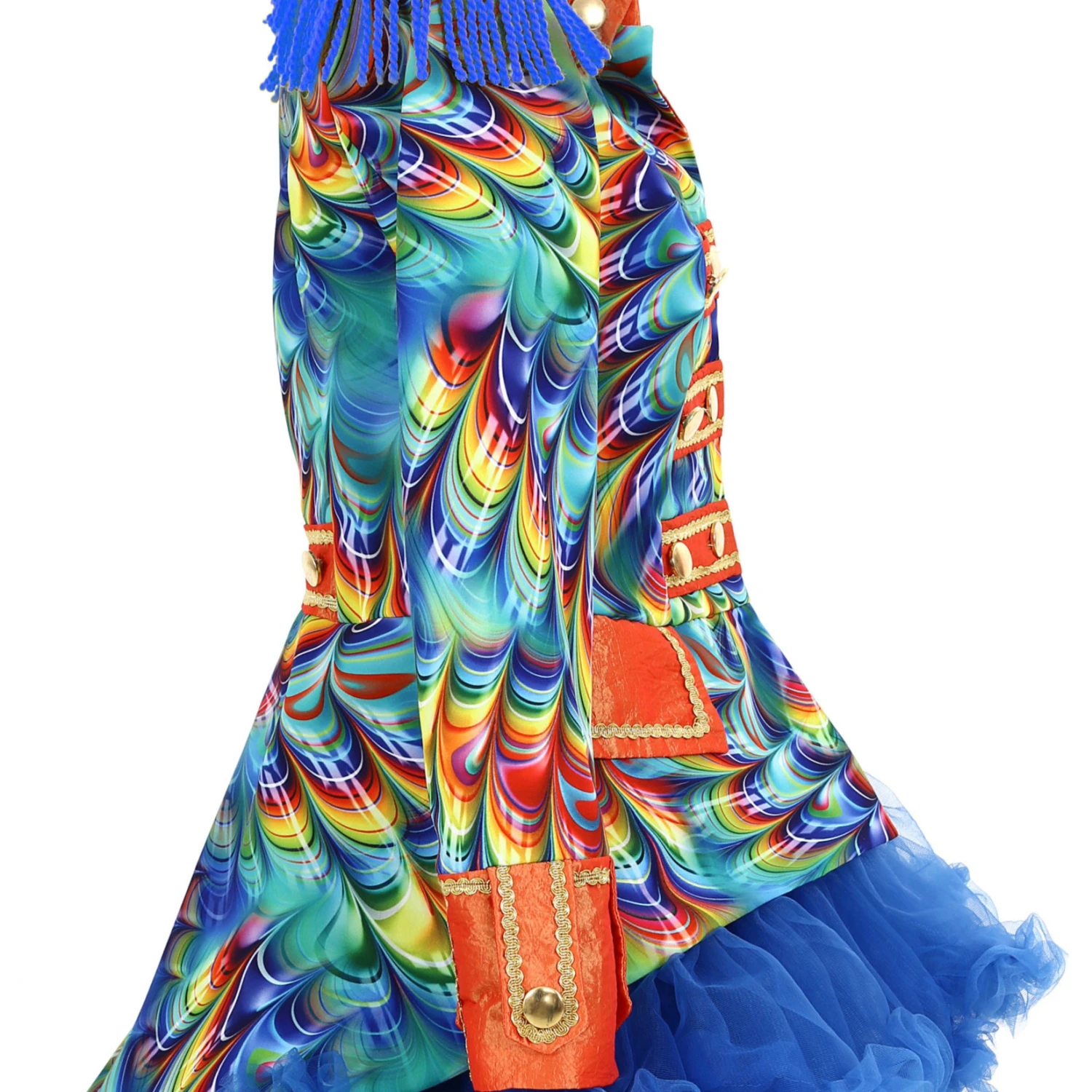 Rolling Kort Oranje Dames 4 Rolling Kort Oranje Dames - Afbeelding 4