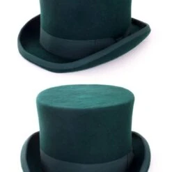 Tophat Wolvilt Met Elastische Band