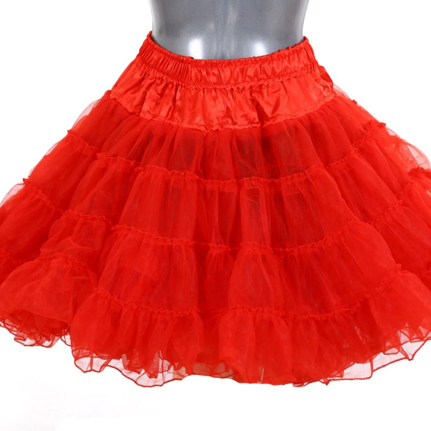 Petticoat Lang One Size - 3 Laags 5 Petticoat Lang One Size - 3 Laags - Afbeelding 5