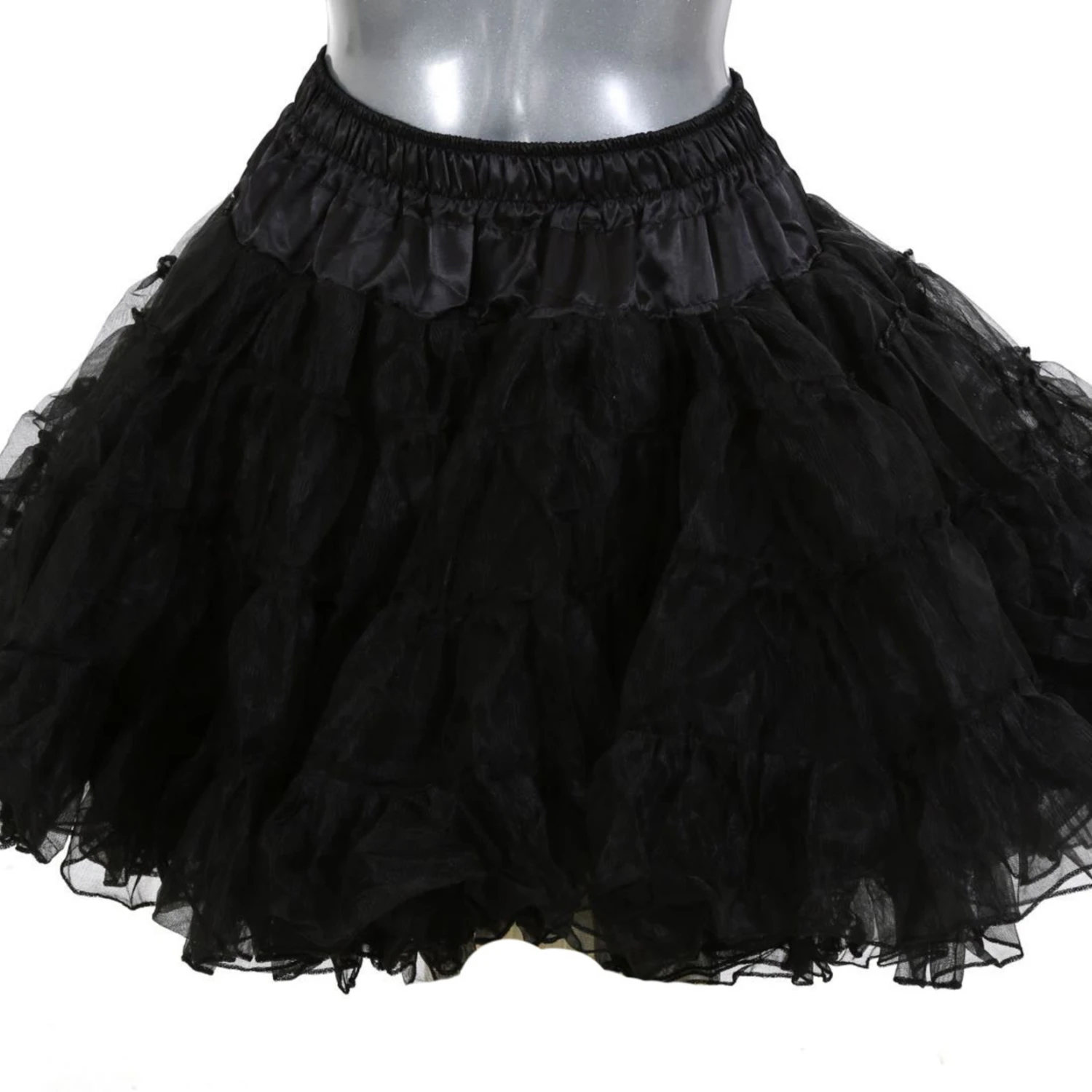 Petticoat Lang One Size - 3 Laags 6 Petticoat Lang One Size - 3 Laags - Afbeelding 6