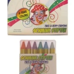 Professional Colours Schminkstiften - Metallic 6 Stuks